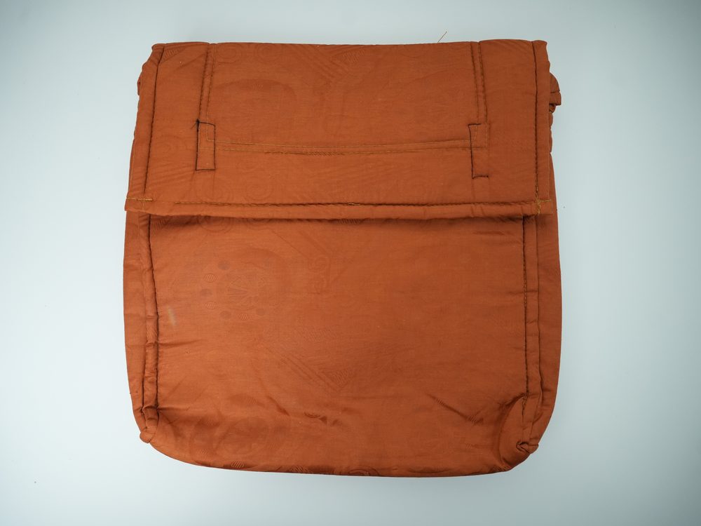 Pochette matelassée (terracotta)