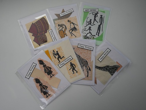 Cartes d'anniversaire artisanales