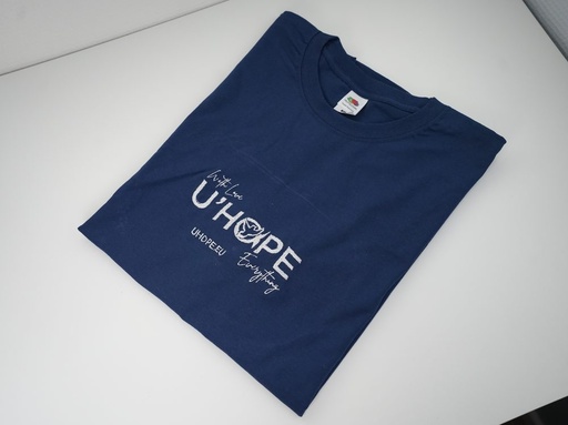 T-shirt marine brodé U'Hope